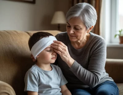 Первая помощь при травмах у детей