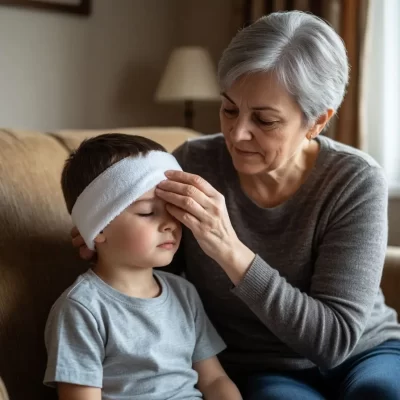 Первая помощь при травмах у детей